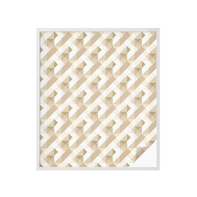 Öntapadós belátásgátló fólia Háromszög alakú minták