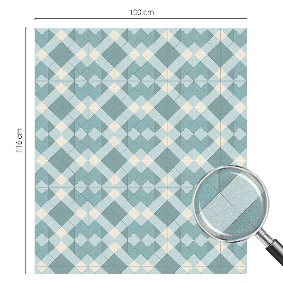 Dekoratív üvegfólia ablakra Geometriai minták