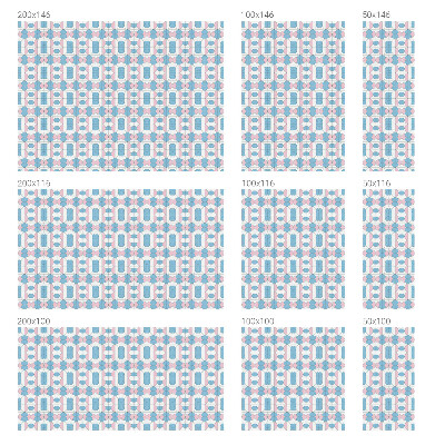 Öntapadós belátásgátló fólia Pasztell minták