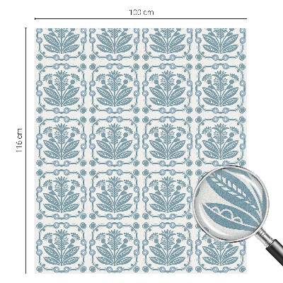 Dekoratív üvegfólia ablakra Virágminta