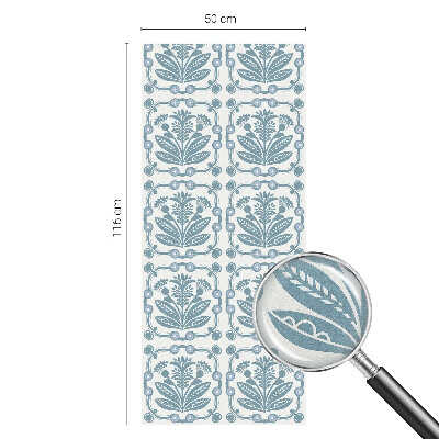 Dekoratív üvegfólia ablakra Virágminta