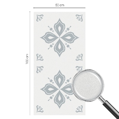 Színes mintás ablakfólia Geometriai szimmetria