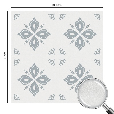 Színes mintás ablakfólia Geometriai szimmetria