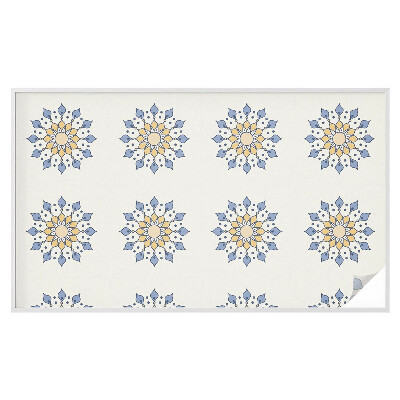 Öntapadós ablakfólia ólomüveg mintával Dekoratív mandala