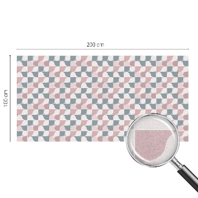 Öntapadós üvegfólia vitrázs mintával Pasztell minták