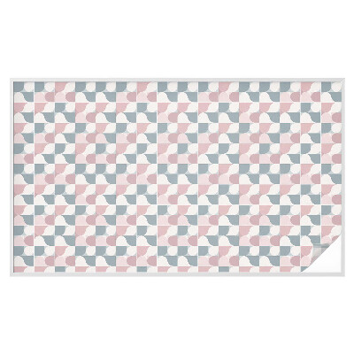 Öntapadós üvegfólia vitrázs mintával Pasztell minták