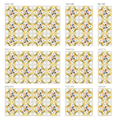 Dekoratív üvegfólia ablakra Virágszimmetria