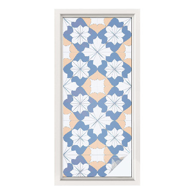 Színes mintás ablakfólia Szimmetrikus minták