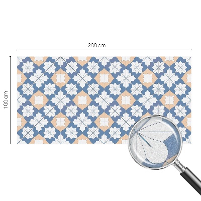 Színes mintás ablakfólia Szimmetrikus minták