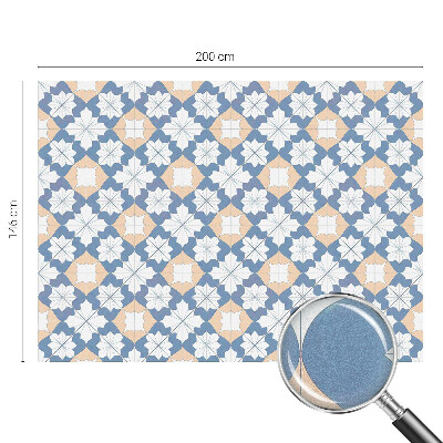 Színes mintás ablakfólia Szimmetrikus minták