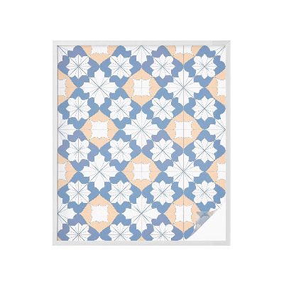 Színes mintás ablakfólia Szimmetrikus minták