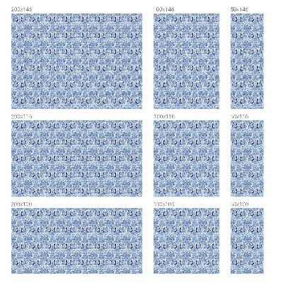 Színes mintás ablakfólia Virágos madár