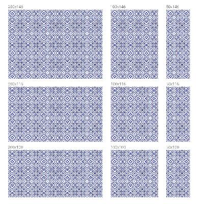 Öntapadós belátásgátló fólia Kék csempék