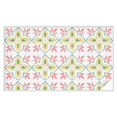 Dekoratív üvegfólia ablakra Virágdísz