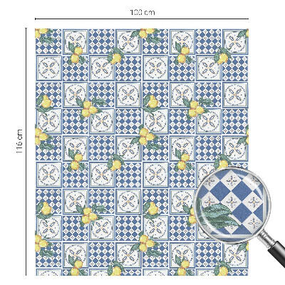 Öntapadós belátásgátló fólia Citrom minta