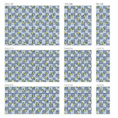 Öntapadós belátásgátló fólia Citrom minta