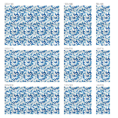 Öntapadós üvegfólia vitrázs mintával Csempejáték