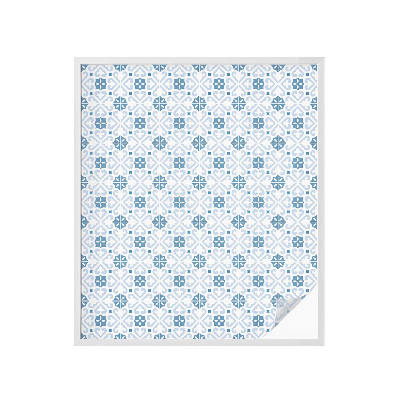 Színes mintás ablakfólia Csempézett dekorációk