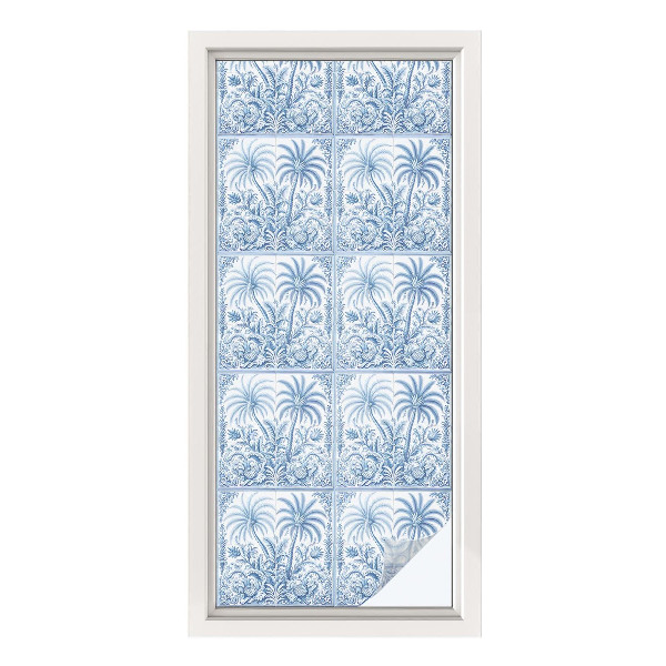 Öntapadós belátásgátló fólia Trópusi táj