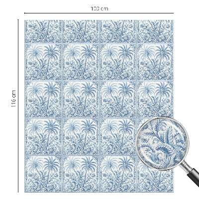 Öntapadós belátásgátló fólia Trópusi táj