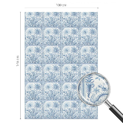 Öntapadós belátásgátló fólia Trópusi táj