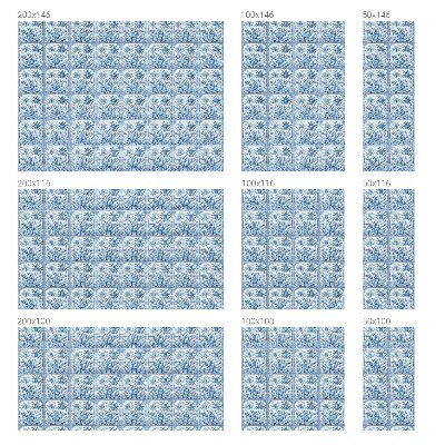 Öntapadós belátásgátló fólia Trópusi táj