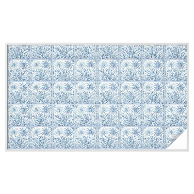 Öntapadós belátásgátló fólia Trópusi táj