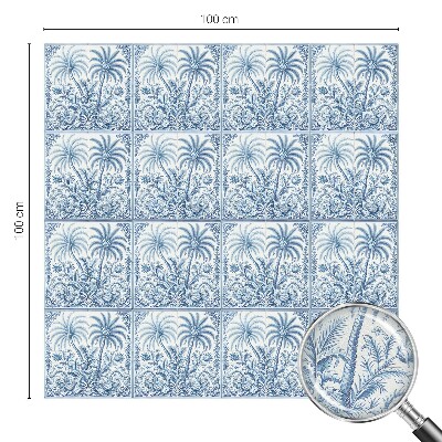 Öntapadós belátásgátló fólia Trópusi táj