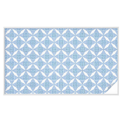 Öntapadós ablakfólia ólomüveg mintával Geometriai labirintusok