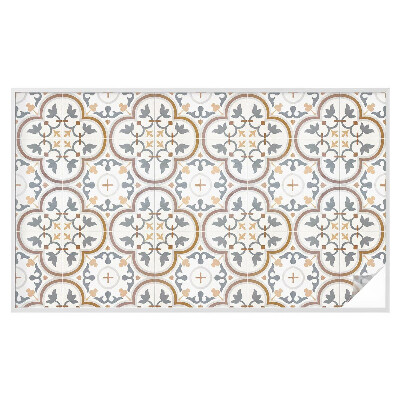 Öntapadós ablakfólia ólomüveg mintával Csempézett díszek