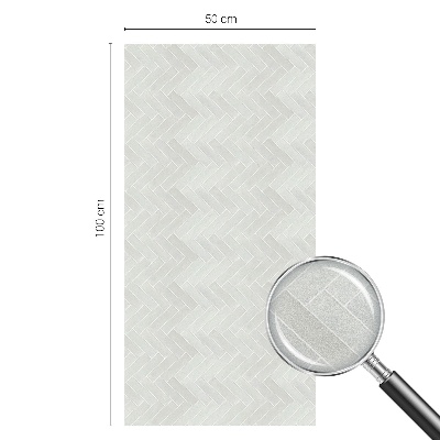 Dekoratív üvegfólia ablakra Szürke halszálka