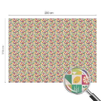 Öntapadós belátásgátló fólia Színes absztrakció