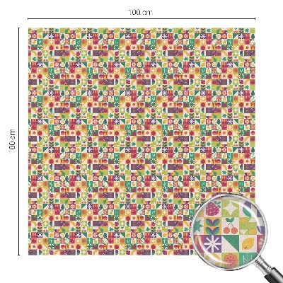 Öntapadós belátásgátló fólia Színes absztrakció