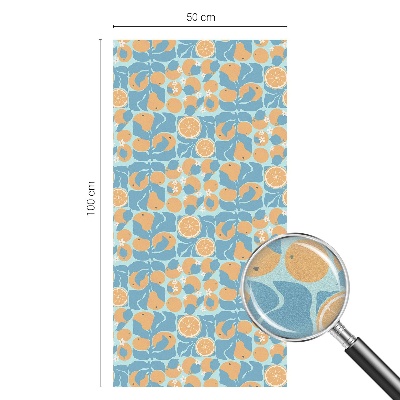 Öntapadós belátásgátló fólia Halas citrusfélék