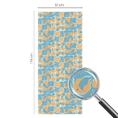 Öntapadós belátásgátló fólia Halas citrusfélék