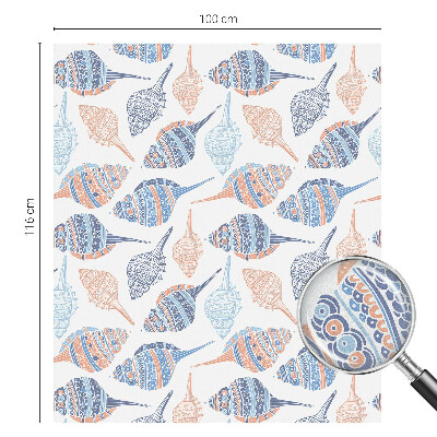 Öntapadós belátásgátló fólia Tengeri kagylók