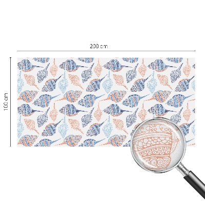 Öntapadós belátásgátló fólia Tengeri kagylók