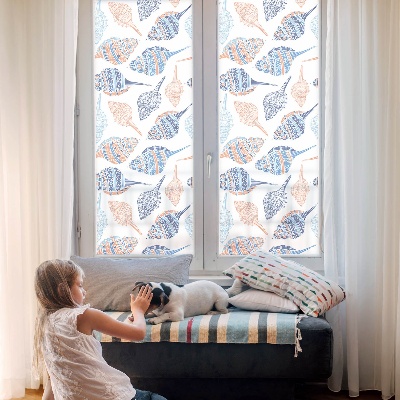 Öntapadós belátásgátló fólia Tengeri kagylók