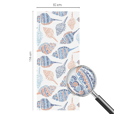 Öntapadós belátásgátló fólia Tengeri kagylók