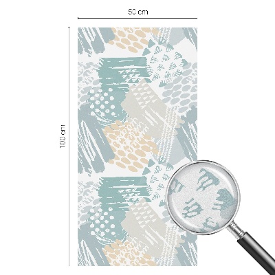 Dekoratív üvegfólia ablakra Absztrakt mozaik