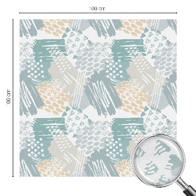 Dekoratív üvegfólia ablakra Absztrakt mozaik