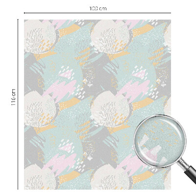 Dekoratív üvegfólia ablakra Absztrakt harmónia