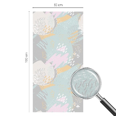 Dekoratív üvegfólia ablakra Absztrakt harmónia