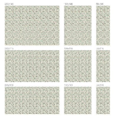 Színes mintás ablakfólia Egy idilli falu