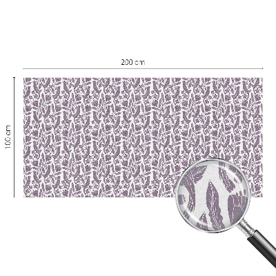 Öntapadós belátásgátló fólia Népi motívumok