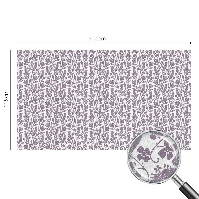 Öntapadós belátásgátló fólia Népi motívumok