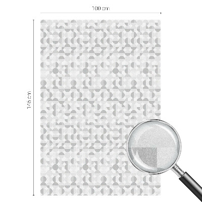 Dekoratív üvegfólia ablakra Geometriai minták