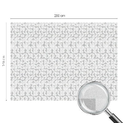 Dekoratív üvegfólia ablakra Geometriai minták