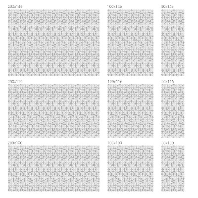 Dekoratív üvegfólia ablakra Geometriai minták