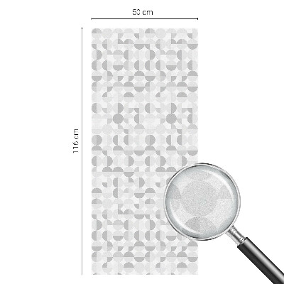 Dekoratív üvegfólia ablakra Geometriai minták